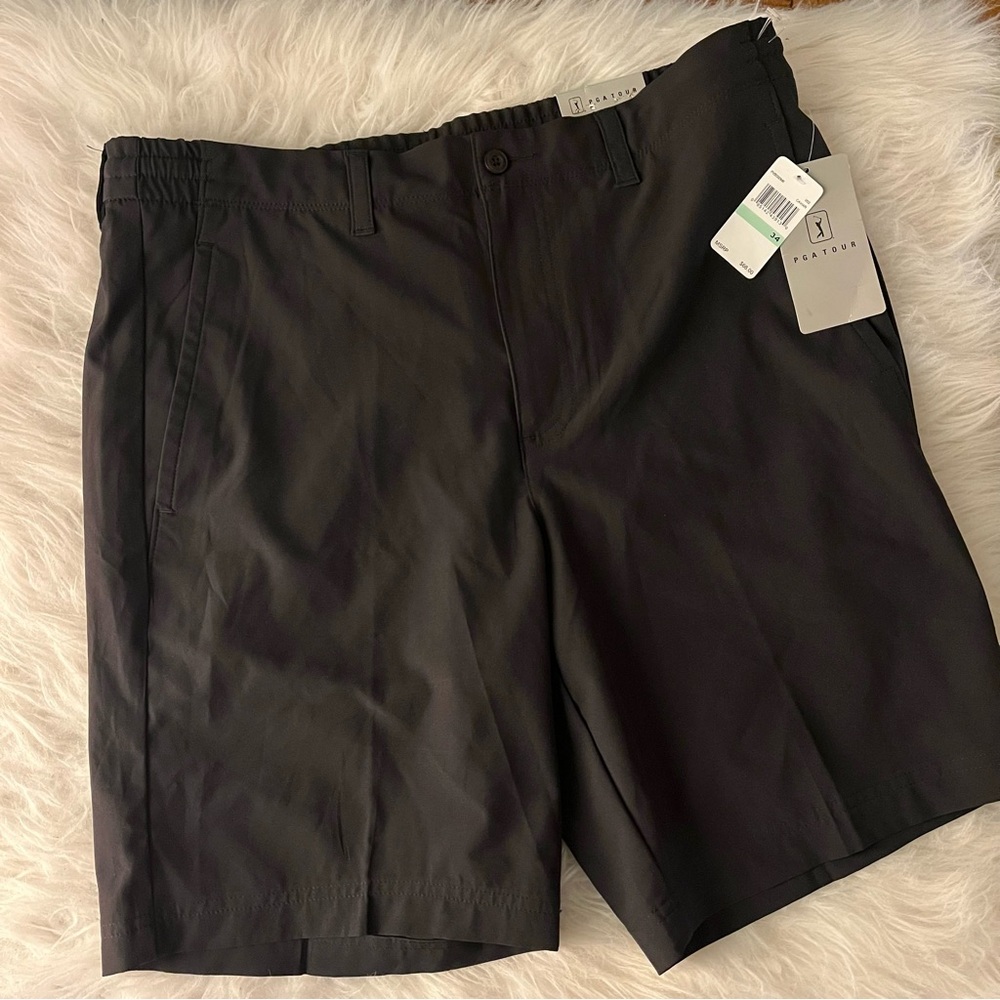 NWT PGA Tour Golf Shorts Moisture Wicking Sun Protection